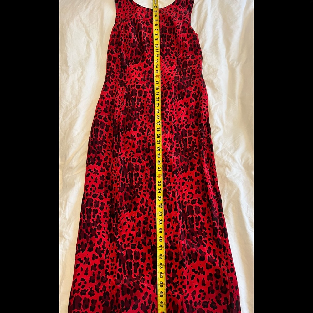 Silk midi dress